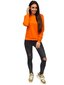 J.Style sieviešu sporta krekls 812011 02, oranžs 812011*02-XL cena un informācija | Sieviešu džemperi | 220.lv