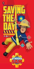 Детское полотенце Fireman Sam, 70x140cм цена и информация | Полотенца | 220.lv