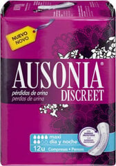 Прокладки от протекания Ausonia Discreet Maxi цена и информация | Тампоны, гигиенические прокладки для критических дней, ежедневные прокладки | 220.lv