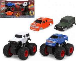 Набор машинок Cross County 360 110004 (2 pcs) цена и информация | Конструктор автомобилей игрушки для мальчиков | 220.lv