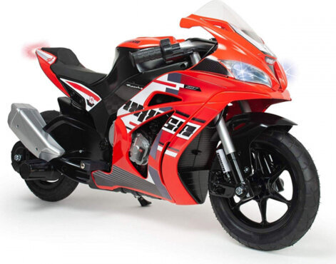Elektrisks bērnu motocikls Injusa Racing Fighter 24 V , sarkans/ melns cena un informācija | Bērnu elektroauto | 220.lv