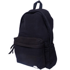 Рюкзак Kappa Inara Unisex 309084 19-4006, черный цена и информация | Спортивные сумки и рюкзаки | 220.lv