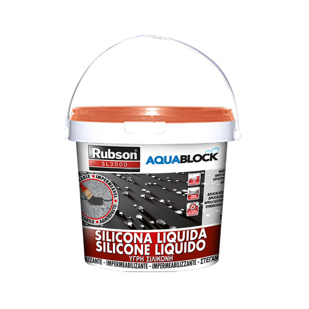 Silikons Rubson aquablock, 1 kg cena un informācija | Izolācijas materiāli | 220.lv