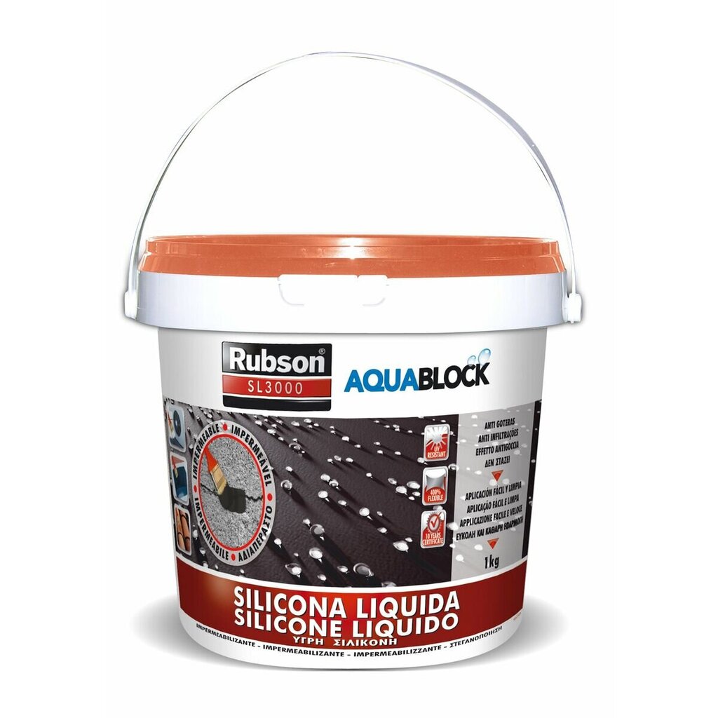 Silikons Rubson aquablock, 1 kg cena un informācija | Izolācijas materiāli | 220.lv