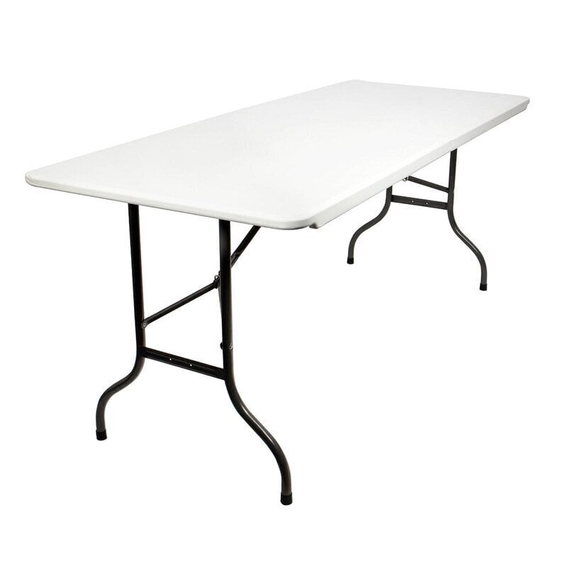 Saliekamais galds 180X75cm PICNIC WHITE цена и информация | Dārza galdi | 220.lv