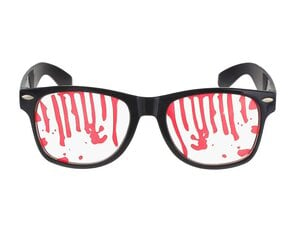 Очки карнавальные Traces of blood (OKSK-YH) 2916 цена и информация | Карнавальные костюмы, парики и маски | 220.lv