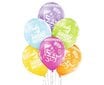 12"/ 30cm Balonu komplekts 6 gab "Happy Birthday Boy" 1521 цена и информация | Baloni | 220.lv