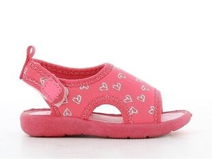 HAPPY BEE bērnu sandales 148863 01, rozā/balts 148863*01-027 cena un informācija | Bērnu sandales | 220.lv