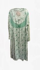 Ночное белье с длинными рукавами SENT, зеленое цена и информация | Женские пижамы, ночнушки | 220.lv