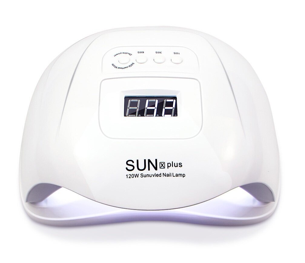 Sun x Plus UV/LED 120W цена и информация | Pedikīra, manikīra piederumi | 220.lv