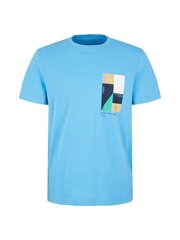 Tom Tailor vīriešu t-krekls 1035582*18395, gaiši zils 4065869821766 cena un informācija | Vīriešu T-krekli | 220.lv