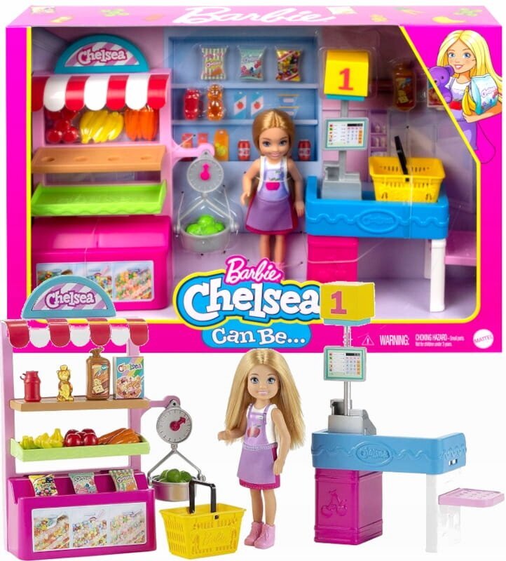 Barbie Chelsea veikals GTN67 cena un informācija | Rotaļlietas meitenēm | 220.lv