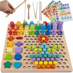 Montessori koka puzle цена и информация | Развивающие игрушки | 220.lv