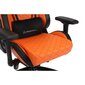Spēļu krēsls Newskill NS-CH-OSIRIS-BLACK-ORANGE cena un informācija | Biroja krēsli | 220.lv