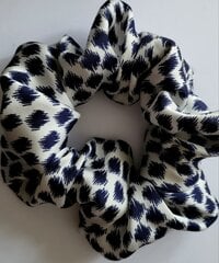 Шелковая повязка для волос с голубыми точками цена и информация | Набор аксессуаров для волос | 220.lv