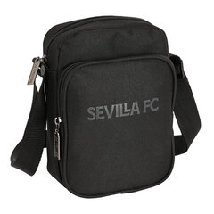Сумка на плечо Sevilla Fútbol Club Teen Чёрный (16 x 22 x 6 cm) цена и информация | Женские сумки | 220.lv