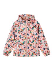 Детская куртка Name It софтшелл 13209602*01, светло-розовая/желтая цена и информация | Куртки, пальто для девочек | 220.lv