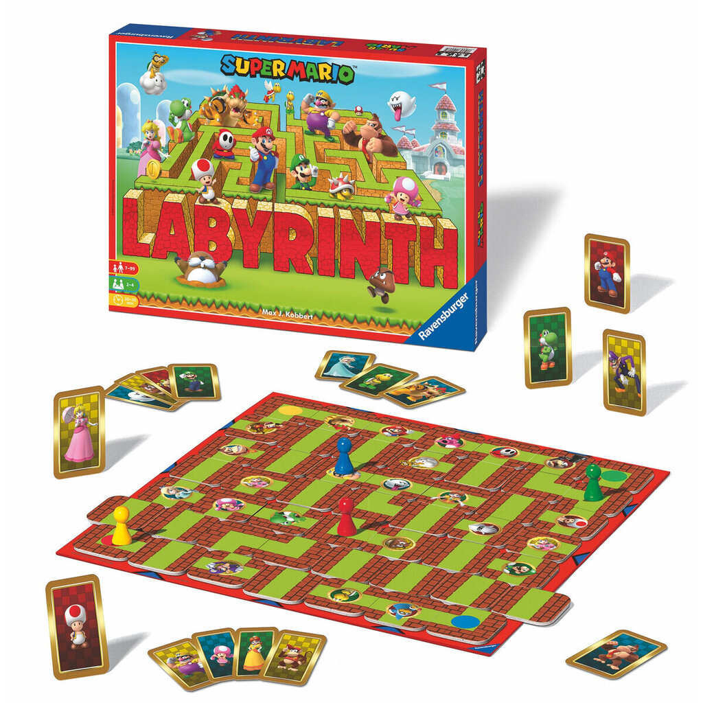 Настольная игра Ravensburger Super Mario ™ Labyrinth цена | 220.lv