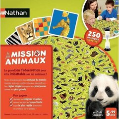 Spēlētāji Nathan Mission animaux (FR) cena un informācija | Galda spēles | 220.lv