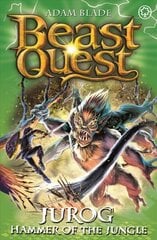 Beast Quest: Jurog, Hammer of the Jungle: Series 22 Book 3 Illustrated edition cena un informācija | Grāmatas pusaudžiem un jauniešiem | 220.lv