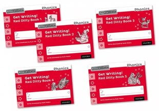 Read Write Inc. Phonics: Get Writing! Red Ditty Books 1-5 Mixed Pack of 5 цена и информация | Книги для подростков и молодежи | 220.lv