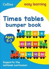 Times Tables Bumper Book Ages 5-7: Ideal for Home Learning, Age 5-7, Times Tables Bumper Book Ages 5-7 cena un informācija | Grāmatas pusaudžiem un jauniešiem | 220.lv
