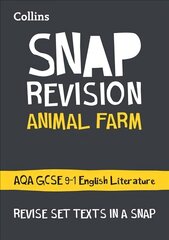 Animal Farm: AQA GCSE 9-1 English Literature Text Guide: Ideal for Home Learning, 2022 and 2023 Exams edition цена и информация | Книги для подростков и молодежи | 220.lv