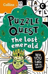 Lost Emerald: Solve More Than 100 Puzzles in This Adventure Story for Kids Aged 7plus cena un informācija | Grāmatas pusaudžiem un jauniešiem | 220.lv