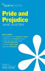 Pride and Prejudice SparkNotes Literature Guide цена и информация | Исторические книги | 220.lv