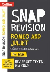 Romeo and Juliet: AQA GCSE 9-1 English Literature Text Guide: Ideal for Home Learning, 2022 and 2023 Exams edition цена и информация | Книги для подростков и молодежи | 220.lv