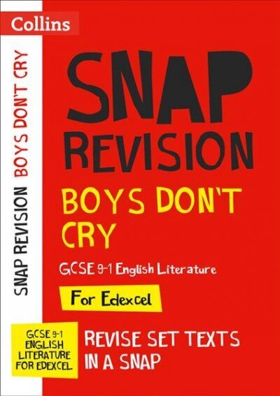 Boys Don't Cry Edexcel GCSE 9-1 English Literature Text Guide: Ideal for Home Learning, 2022 and 2023 Exams цена и информация | Grāmatas pusaudžiem un jauniešiem | 220.lv