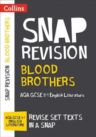 Blood Brothers: AQA GCSE 9-1 Grade English Literature Text Guide: Ideal for Home Learning, 2022 and 2023 Exams edition цена и информация | Grāmatas pusaudžiem un jauniešiem | 220.lv