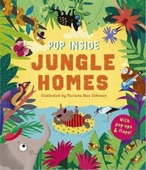 Pop Inside: Jungle Homes cena un informācija | Grāmatas pusaudžiem un jauniešiem | 220.lv