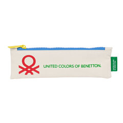Школьный пенал Benetton Topitos Белый (20 x 6 x 1 cm) цена и информация | Пеналы | 220.lv
