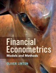 Financial Econometrics: Models and Methods cena un informācija | Ekonomikas grāmatas | 220.lv