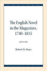English Novel in the Magazines, 1740-1815 cena un informācija | Vēstures grāmatas | 220.lv