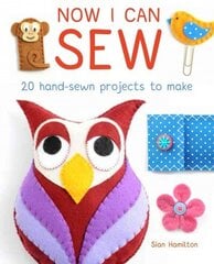 Now I Can Sew: 20 Hand-Sewn Projects to Make цена и информация | Книги для подростков и молодежи | 220.lv