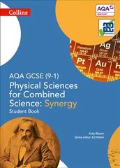 AQA GCSE Physical Sciences for Combined Science: Synergy 9-1 Student Book: Student Book, AQA GCSE Physical Sciences for Combined Science: Synergy 9-1 Student Book цена и информация | Книги для подростков и молодежи | 220.lv