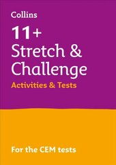 11plus Stretch and Challenge Activities and Tests: For the 2023 Cem Tests цена и информация | Книги для подростков и молодежи | 220.lv