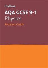 AQA GCSE 9-1 Physics Revision Guide: Ideal for Home Learning, 2022 and 2023 Exams edition, AQA GCSE Physics Revision Guide цена и информация | Книги для подростков и молодежи | 220.lv