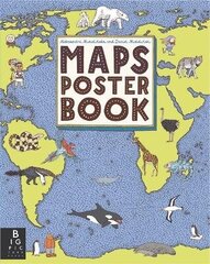 Maps Poster Book cena un informācija | Grāmatas pusaudžiem un jauniešiem | 220.lv