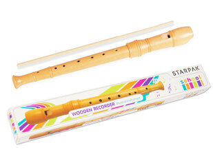 Деревянная флейта 171274 STARPAK цена и информация | Развивающие игрушки | 220.lv