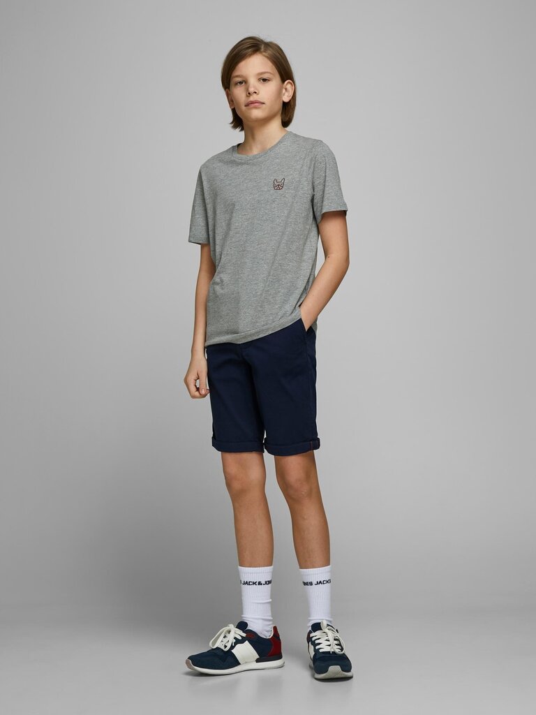 Jack & Jones bērnu šorti 12172213*01, tumši zils 5714508742199 цена и информация | Bikses zēniem | 220.lv