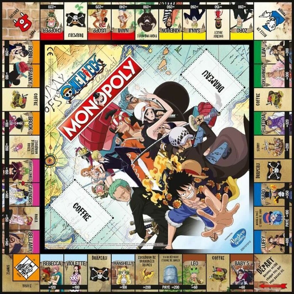 Spēle Winning Moves Monopoly One Piece (FR) cena un informācija | Galda spēles | 220.lv