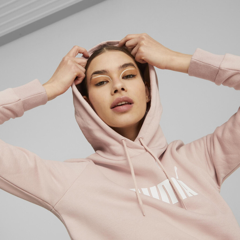 Puma Džemperi Ess Logo Hoodie Pink 586789 47 586789 47/S cena un informācija | Jakas sievietēm | 220.lv