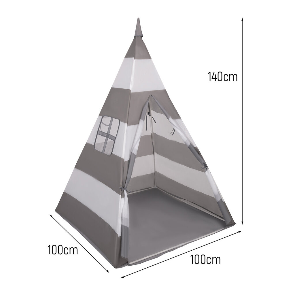 Selonis Tipi spēļu telts ar 100 bumbiņām цена и информация | Rotaļlietas zīdaiņiem | 220.lv