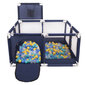 Selonis Rotaļu krēsls ar grozu un 200 bumbiņām цена и информация | Rotaļlietas zīdaiņiem | 220.lv