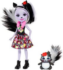 Enchantimals lelle Sage Skunk цена и информация | Игрушки для девочек | 220.lv