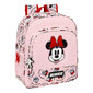 Skolas soma Minnie Mouse Me time Rozā (32 x 38 x 12 cm) cena un informācija | Skolas somas | 220.lv