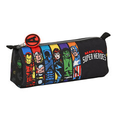 Penālis The Avengers Super heroes Melns (21 x 8 x 7 cm) cena un informācija | Penāļi | 220.lv